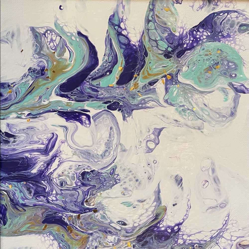 Hand made fluid art